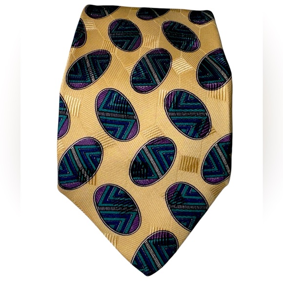 Robert Talbott Other - Nice High End Yellow Robert Talbott Best of Class Silk Neck Tie Italy MINTY